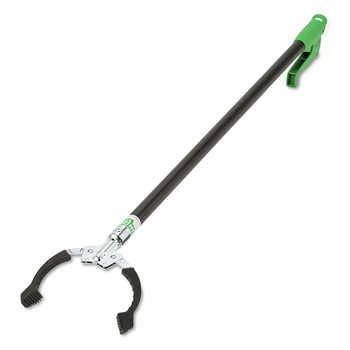 EXTENSION POLES AND HANDLES | Unger NN140 Nifty Nabber 51 in. Extension Arm with Claw - Black/Green