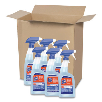PRODUCTS | Spic and Span 75353 32 oz. Spray Bottle Disinfecting All-Purpose Spray and Glass Cleaner - Fresh Scent (6/Carton)
