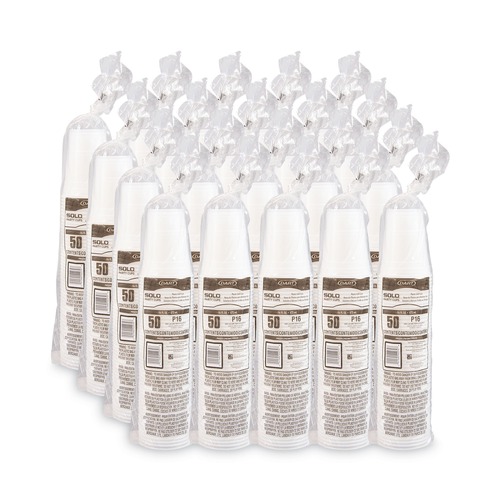 Cups | Dart P16 16 oz. Plastic Cold Drink Party Cups (20 Sleeves/Carton) image number 0