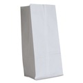 Grocery Bags | Ross & Wallace Paper Products 120316500PK/BL 7.75 in. x 4.75 in. x 16 in. #16 Size Grocery Paper Bags - White (500/Bundle) image number 0