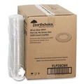 Cup Lids | Pactiv Corp. YLP20CNH EarthChoice 9 - 20 oz. No Straw Slot Cold Cup Lids - Clear (1020/Carton) image number 4