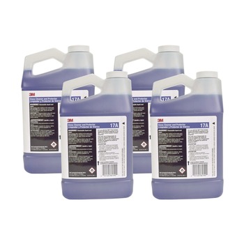 3M 17A 2 L Bottle Glass Cleaner and Protector Concentrate (4/Carton)