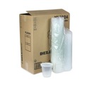 Food Containers & Lids | Pactiv Corp. YL2524 Newspring DELItainer 4.55 x 4.55 x 4.35 24 oz Plastic Microwavable Container - Clear (240/Carton) image number 0