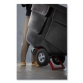 Carts & Trucks | Rubbermaid Commercial FG130400BLA 202 gal. 450 lbs. Capacity Plastic Rotomolded Tilt Truck - Black image number 7