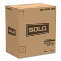 Cups | SOLO RP16P-J8000 Symphony 16 oz. Paper Cold Cups - White/Beige (1000/Carton) image number 4