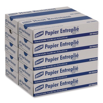 JANITORIAL | Dixie HR12 12 in. x 10.75 in. Greaseproof Liftoff Pan Liner (1000/Carton)