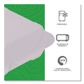 Perforated Roll & Hand Towels | Eco-Products EP-HC83NFA 8 x 8 x 3 Vanguard 3-Compartment Renewable and Compostable Sugarcane Clamshells - White (200/Carton) image number 3