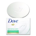 Hygiene Bar Soaps | Dove CB613789 4.5 oz. Sensitive Skin Bath Bar - Unscented (72/Carton) image number 5