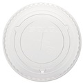 Cup Lids | Dart 600TS Straw-Slot Cold Cup Lids fits 10 oz. Cups - Clear (2500/Carton) image number 2