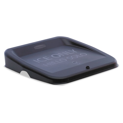 Ice Containers | Rubbermaid Commercial FG9F7300BLA Ice Tote Lid -Black image number 0