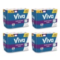 Perforated Roll & Hand Towels | Viva 49413 11 in. x 5.9 in. 2-Ply Multi-Surface Cloth Choose-A-Sheet Kitchen Roll Paper Towels - White (24/Carton) image number 0