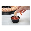 Cups | Dart 325PCBLK 3.25 oz. Conex Complements Portion/Medicine Cups - Black (2500/Carton) image number 3