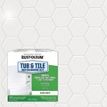 Paint & Paint Supplies | Rust-Oleum 384165 Specialty Tub and Tile Refinishing Kit, Gloss White, Quart, 4 Kits/Carton image number 2