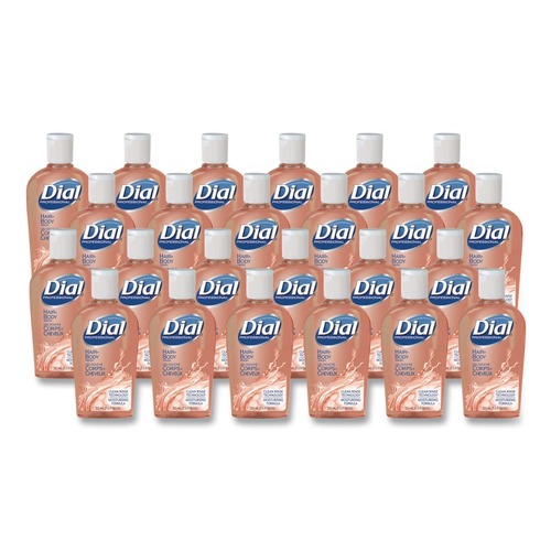 Personal Shampoos, Conditioners, & Body Washes | Dial Professional 04014 7.5 oz. Hair and Body Wash - Neutral Scent (24/Carton) image number 0