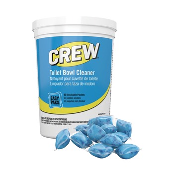 ALL PURPOSE CLEANERS AND DEGREASERS | Diversey Care CBD540731 0.5 oz. Packet Crew Easy Paks Toilet Bowl Cleaner - Fresh Floral Scent
