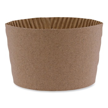 CUP SLEEVES | Boardwalk BWK1020SLEEVE 10 - 20 oz. Hot Cup Sleeves (1200/Carton)