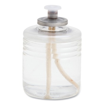 BUTANE STOVES AND LIGHTERS | Sterno 30516 50 Hour Burn 126 g Soft Light Liquid Wax - Clear (36/Carton)