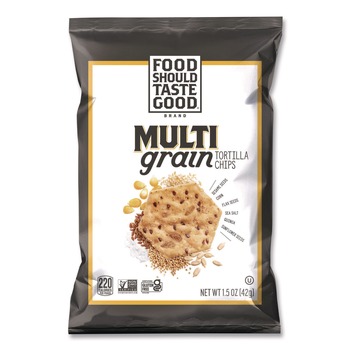  | Advantus 9776131 1.5 oz. Tortilla Chips - Multigrain with Sea Salt (24/Carton)