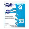 Resealable Bags | Ziploc 364957 7 in. x 7.75 in. 32 oz. Zipper Freezer Bags - Clear (300/Carton) image number 0