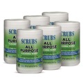 Cleaning Cloths & Wipes | SCRUBS 96580 9 x 12 All Purpose Cleaning Wipes - White/Citrus Scent (6/Carton) image number 0