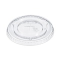 Cup Lids | Dart 600TS Straw-Slot Cold Cup Lids fits 10 oz. Cups - Clear (2500/Carton) image number 1