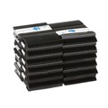 Disposable Knives | Dixie DUSSPK5 SmartStock Tri-Tower Dispensing System Polypropylene Knives - Black (40/Pack, 24 Packs/Carton) image number 1