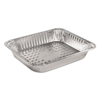 Handi-Foil 4025-40-100 10.38 in. x 12.75 in. x 2.19 in. Aluminum Steam Table Pans (100/Carton)