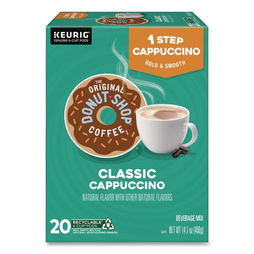 Coffee - Caffeinated | The Original Donut Shop 5000361529 K-Cups - Classic Cappuccino (20/Box) image number 0