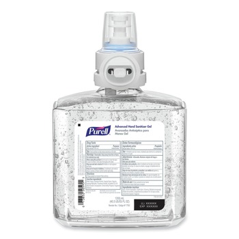 HAND SANITIZER REFILLS | PURELL 7763-02 1200 ml Clean Scent Advanced Hand Sanitizer Gel Refill for ES8 Dispensers (2/Carton)