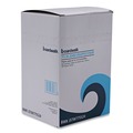Straws/Stems/Sticks | Boardwalk BWKJSTW775S24 7.75 in. Wrapped Jumbo Plastic Straws - White/Red Stripe (400/Pack, 25 Packs/Carton) image number 1