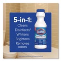 Bleach | Clorox 32436 11 oz. Bottle Concentrated Regular Disinfecting Bleach - Unscented (28/Carton) image number 5
