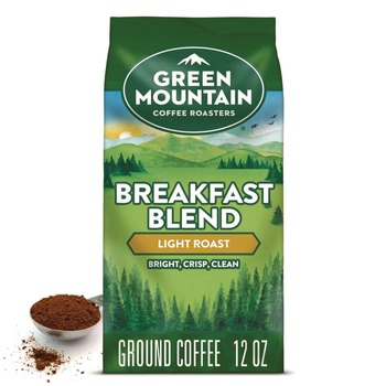 Green Mountain Coffee 5000378937 12 oz. Bag Ground Coffee - Breakfast Blend