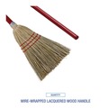 Brooms | Boardwalk BWKBR10016 36 in. Overall Length Corn/Synthetic Fiber Bristles Corn/Fiber Brooms - Gray/Natural (12/Carton) image number 6