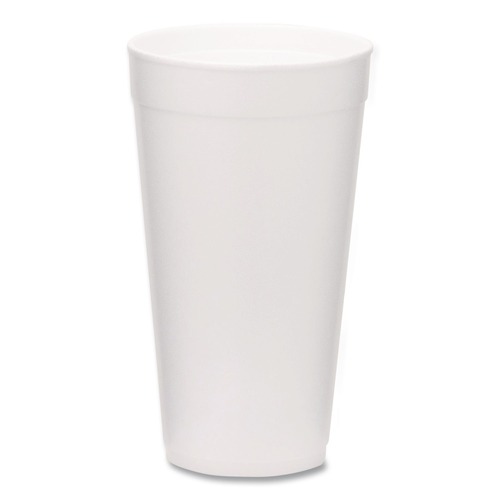 Cups | WinCup 221976 20 oz Foam Drink Cups - White (500/Carton) image number 0