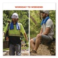 Safety & Security Apparel | Ergodyne 12438 Chill-Its 6602 29.5 in. x 13 in. One Size Fits Most Evaporative PVA Cooling Towel - Gray image number 4