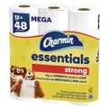 Perforated Roll & Hand Towels | Charmin 80370672 Essentials Strong 1-Ply Septic Safe Bathroom Tissue - White (4/Carton) image number 5