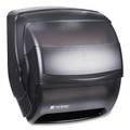 Towel Dispensers | San Jamar T850TBK 11.5 in. x 11.25 in. x 13.5 in. Integra Lever Roll Towel Dispenser - Black Pearl image number 1