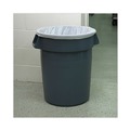 High-Density Trash Bags | Boardwalk Z6640VNKR02 33 in. x 40 in. 33 gal. 16 mic High Density Industrial Can Liners Coreless Rolls - Natural (250/Carton) image number 3