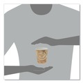 Cups | SOLO 370MS-0029 Mistique Design 10 oz Single Sided Poly Paper Hot Cups (50/Bag, 20 Bags/Carton) image number 4