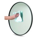 Cleaning Cloths & Wipes | Rubbermaid Commercial FGQ63000BL00 Executive Series Hygen 16 in. x 16 in. Microfiber Glass Cleaning Cloths - Blue (12/Carton) image number 4
