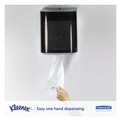 Perforated Roll & Hand Towels | Kleenex 01320 8 in. x 15 in. 1-Ply Premiere Perforated Center-Pull Towels - White (4 Rolls/Carton) image number 3
