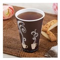 Cups | Dart DWTG16ST Thermoguard 16 oz. Insulated Paper Hot Cups - Steam Print (600/Carton) image number 5