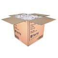 Cup Lids | Fabri-Kal 000000000009508053 Kal-Clear/Nexclear X-Style Straw Slot/Flavor Buttons Plastic Drink Cup Lids Fits 9 oz. to 10 oz. Cold Cups - Clear (2500/Carton) image number 1