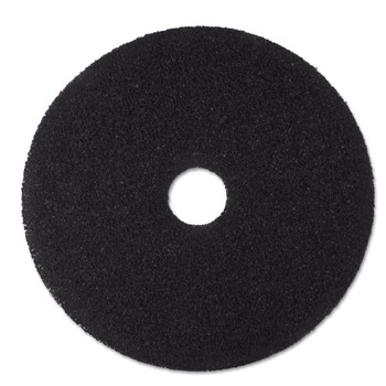 FLOOR PADS STRIPPING | 3M 7200-20 20 in. Low-Speed Stripper Floor Pads - Black (5/Carton)