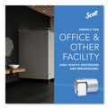 Toilet Tissue Dispensers | Scott 09606 7 1/10 in. x 10 1/10 in. x 6 2/5 in. Pro Coreless SRB Stainless Steel Tissue Dispenser image number 9