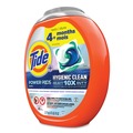 Laundry Detergents | Tide 80735044 Hygienic Clean Heavy 10x Duty Power Pods 76 oz. Tub HE Compatible Laundry Detergent - Original Scent (4/Carton) image number 2