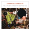 Head & Face Protection | Ergodyne 16814 N-Ferno 6812 One Size Fits Most Rib Knit Beanie - Orange image number 4
