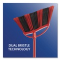 Brooms | O-Cedar 172134EA 57 in. Handle One Sweep LG Broom with Dustpan - Red/Black/Gray image number 4