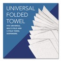 Perforated Roll & Hand Towels | Scott 01510 10.13 in. x 13.15 in. 1-Ply Essential C-Fold Towels - White (12 Packs/Carton) image number 4