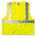 Clothing Protection | Ergodyne 21055 GloWear 8210Z Class 2 Polyester Mesh Economy Vest - Large to X-Large/Lime image number 0